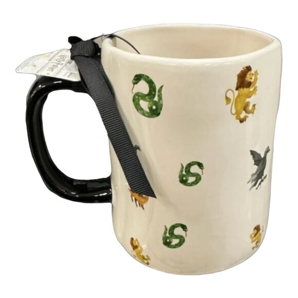 Rae Dunn Mug Harry Potter HOGWARTS Four Houses Witchcraft Wizardry NEW 2024 - Picture 3 of 6
